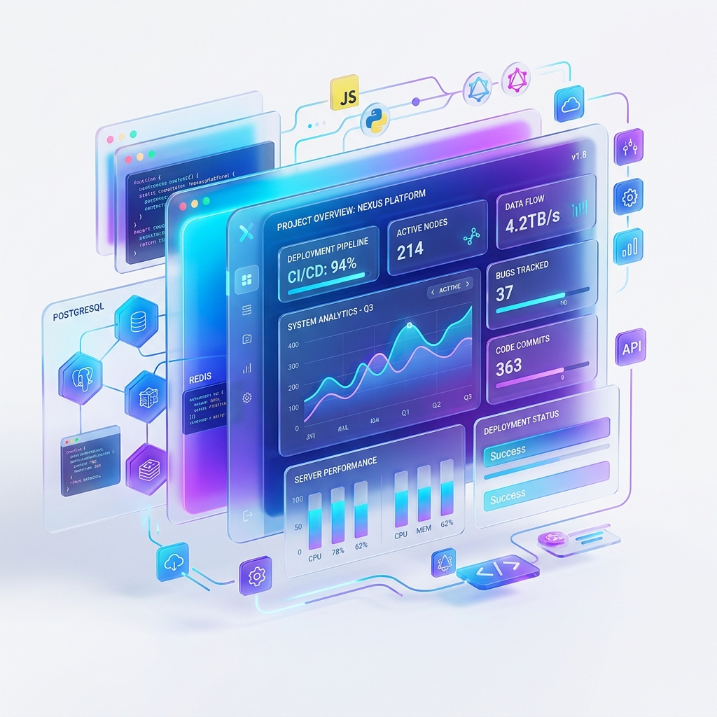 Agentic AI Development Illustration